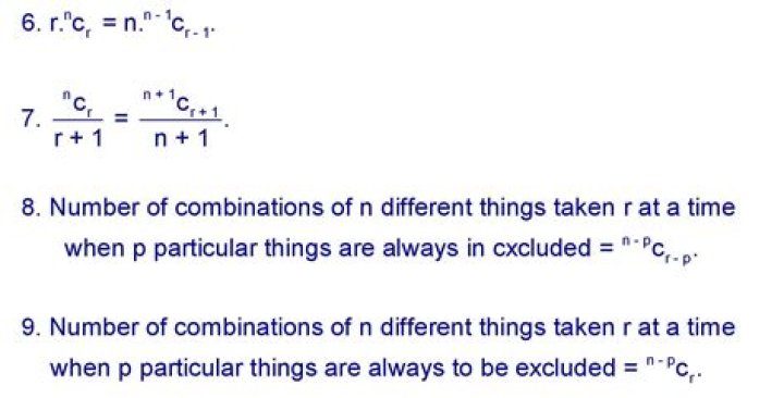 17 Combinations of 11