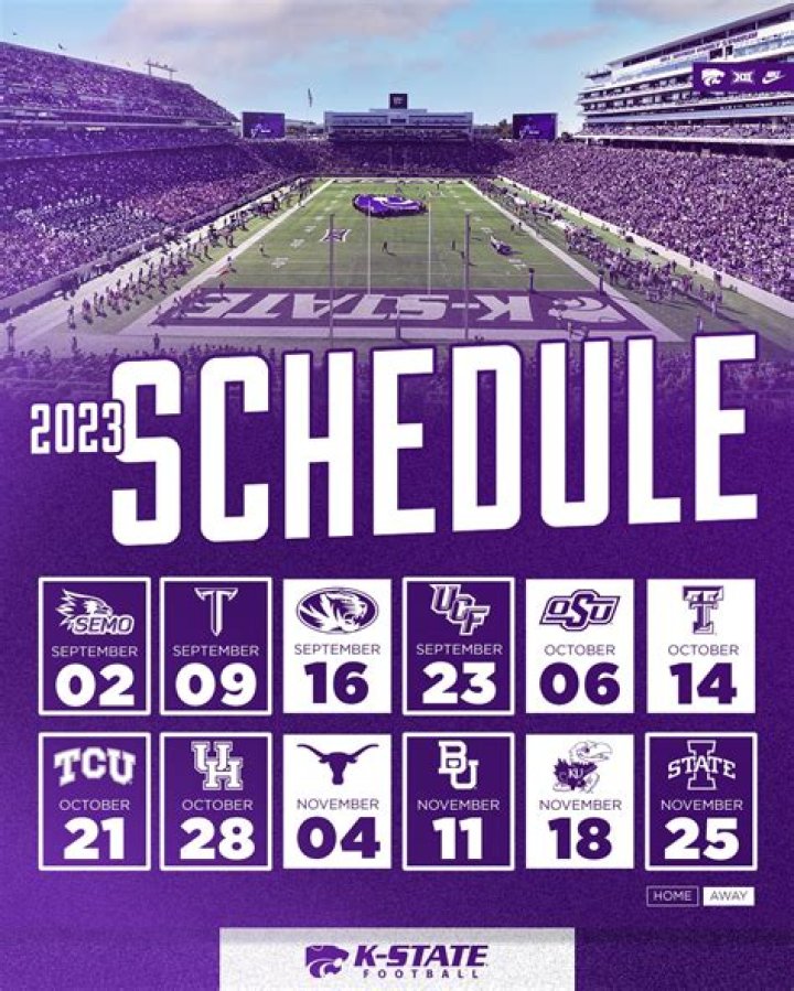 2023 Kansas State Football Schedule