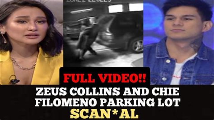 Chie Filomeno Parking Lot Video: Viral Scandal With Zeus Collins