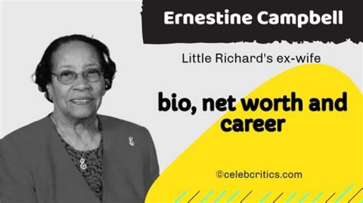Ernestine Campbell- Ex-wife of Rock and Roll legend Little Richard