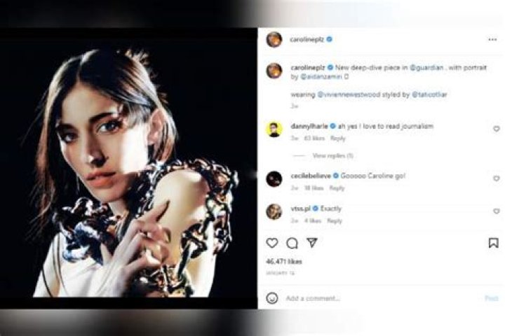 Fans Are Going Gaga Over The Cutest Musical Duo Caroline Polachek And Her Boyfriend Matt Copson