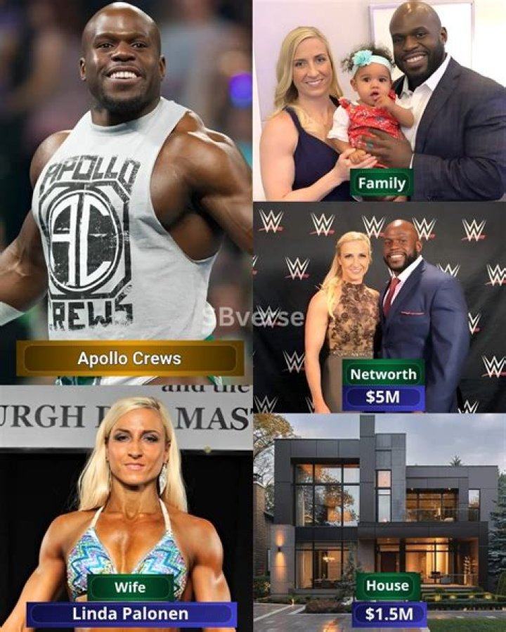 Meet Linda Palonen – WWE Wrestler Apollo Crews’ wife