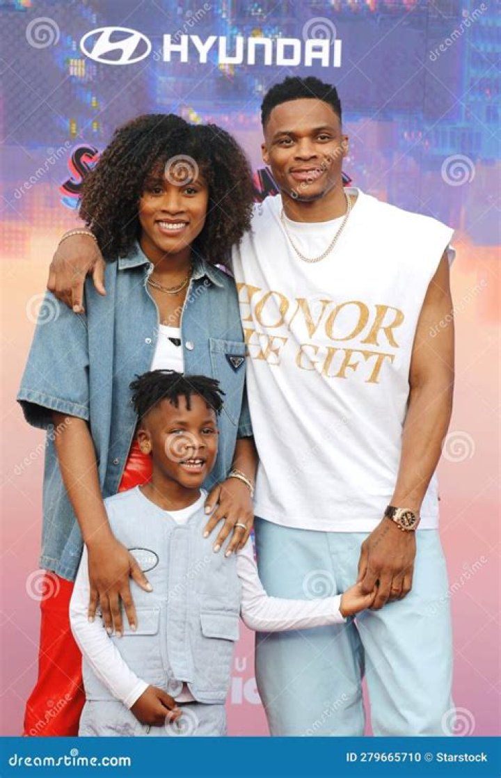 
Meet Noah Russell Westbrook – Photos Of Russell Westbrook’s Son With Wife Nina Earl
