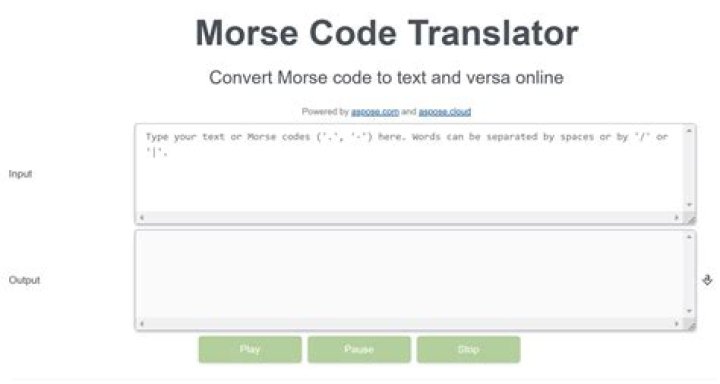 Morse Code Translator Calculator Video