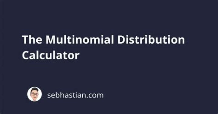 Multinomial Distribution Calculator