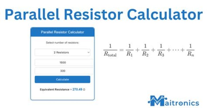 Parallel Resistors Calculator