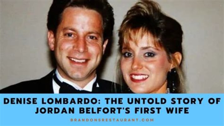 What happened to Denise Lombardo[Jordan Belfort ex-wife]? Her Wiki-Bio facts.