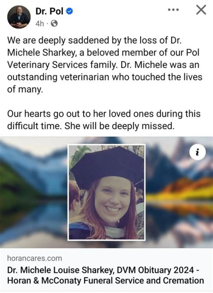 What happened to Michele Sharkey from Dr. Pol? Her wiki/bio facts.