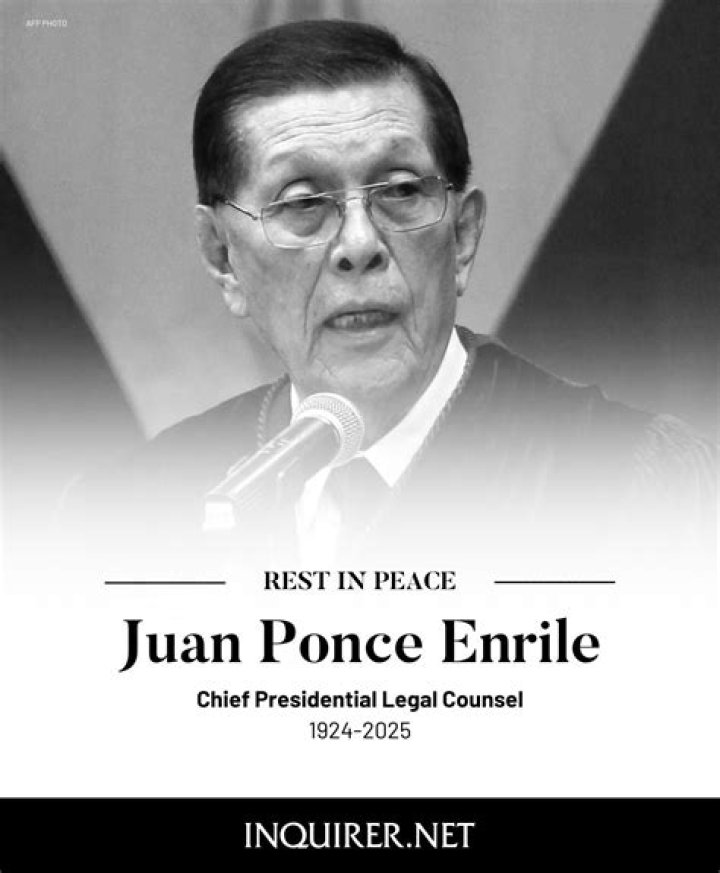 Where Is Juan Ponce Enrile Now 2023? Is He Still Alive?